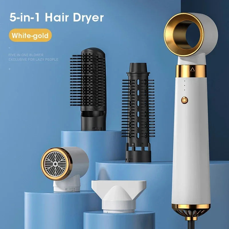5-in-1 Negative Ion Hair Dryer Styler