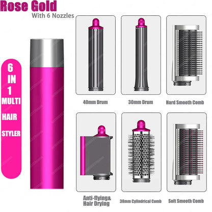 Professional 6-in-1 Salon Hair Styler