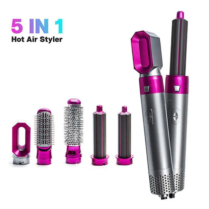 5-in-1 Negative Ionic Hot Air Brush