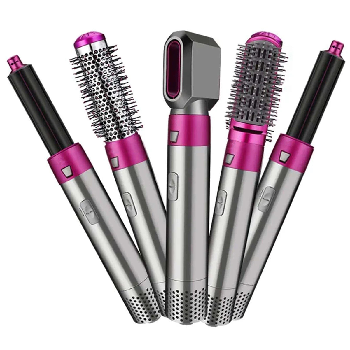 5-in-1 Negative Ionic Hot Air Brush