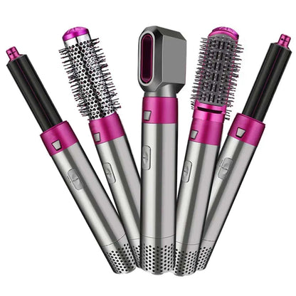 5-in-1 Negative Ionic Hot Air Brush