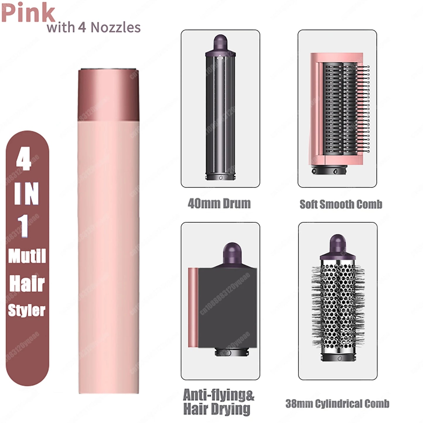 Professional 6-in-1 Salon Hair Styler