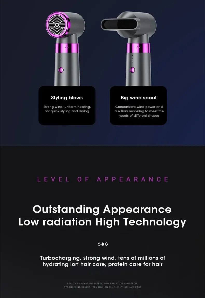 5-in-1 Negative Ion Hair Dryer Styler