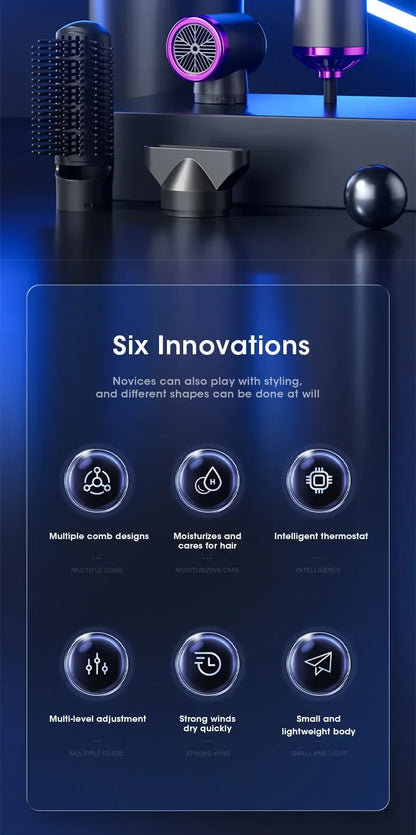 5-in-1 Negative Ion Hair Dryer Styler