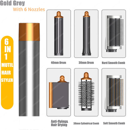 Professional 6-in-1 Salon Hair Styler